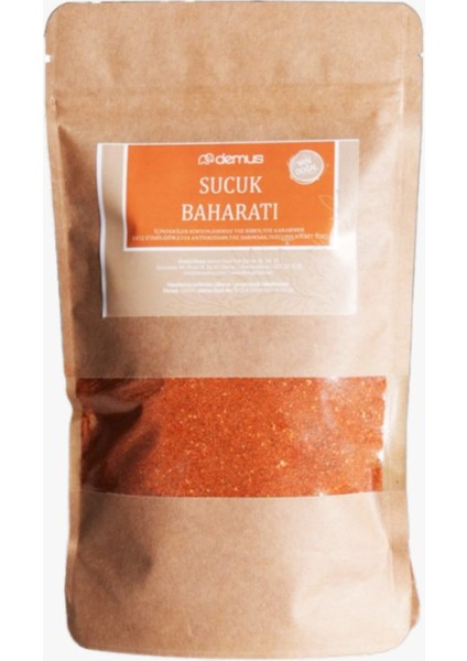 Afyon Sucuk Baharatı ( Ev Yapımı - 5 kg Et İçin ) 300 gr