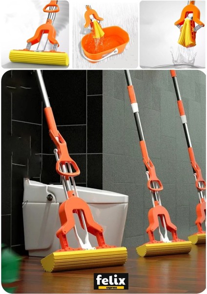 Sihirli Kelebek Mop Camsil Duvar Yüzey Cam Silme Aparatı Mop Mikrofiber Sprey