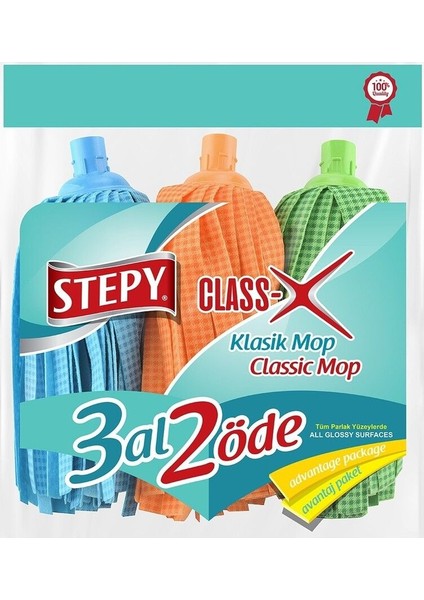 Class x Klasik Mop 3 Lü Pkt fiyatları