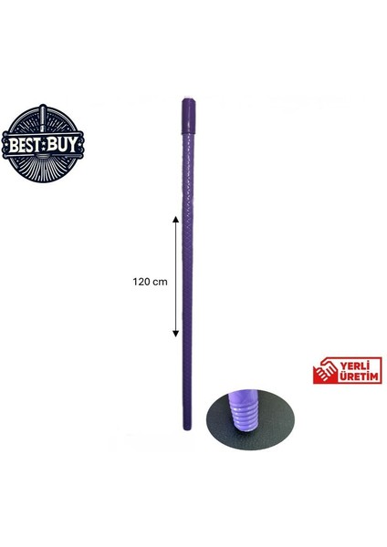 Best Mandallı Mop Uyumlu Metal Sap (Tüm Vidalı Girişlere Uyumludur)