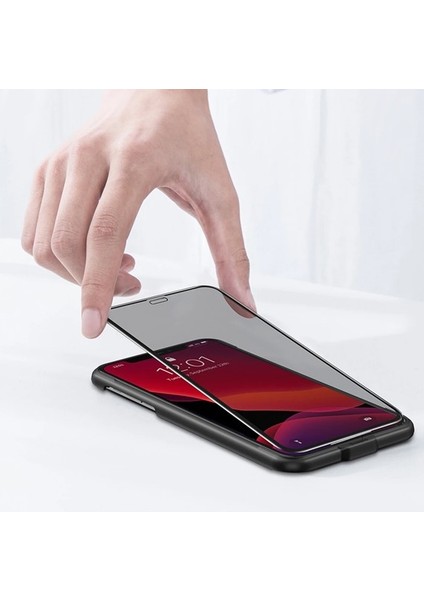iPhone Xr Uyumlu Anti Statik New 5d Gizlilik Privacy Hayalet Cam Ekran Koruyucu fiyatları