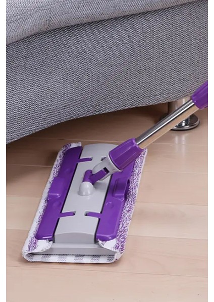 Bez Takıp Kullanılabilen Mandallı Mop Temizlik Seti Mikrofiber Bez Tak Kullan Mob Seti