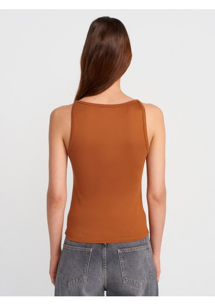 21048 Halter Yaka Top-K.kiremit