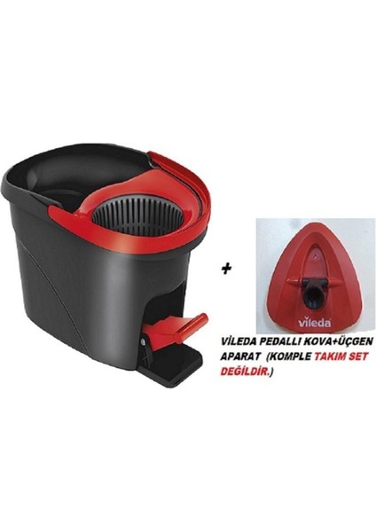 Turbo Pedallı Tek Kova (Takım Değil) + Üçgen Aparat