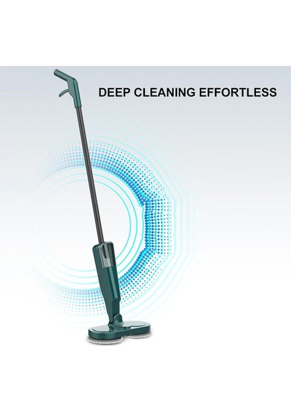 Elektrikli Mop Zemin Paspası USB Şarj Edilebilir Kablosuz