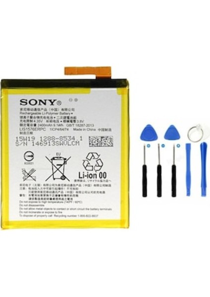 Sony Xperia M4 Aqua Pil Batarya E2303 LIS1576ERPC ve Tamir Seti Senalstore