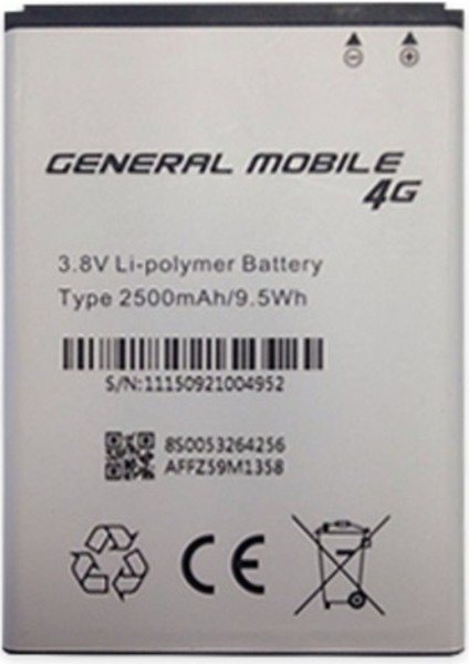 General Mobile Discovery 4g Pil Batarya 4g Dual-5g Senalstore