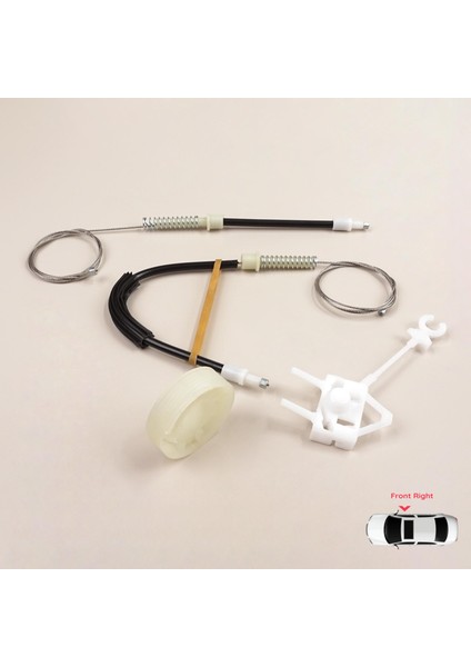 BWR5563 Alfa Romeo 156 932 1996-2007 4/5 Kapı 60672277 Için Ön Sağ Kapı Cam Kriko Tamir Seti fiyatları