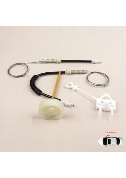 BWR5563 Alfa Romeo 156 932 1996-2007 4/5 Kapı 60672277 Için Ön Sağ Kapı Cam Kriko Tamir Seti modelleri