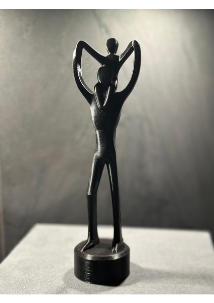 Baba Oğul Biblo Babalar Günü Hediyesi 3D Baskı - 20 cm
