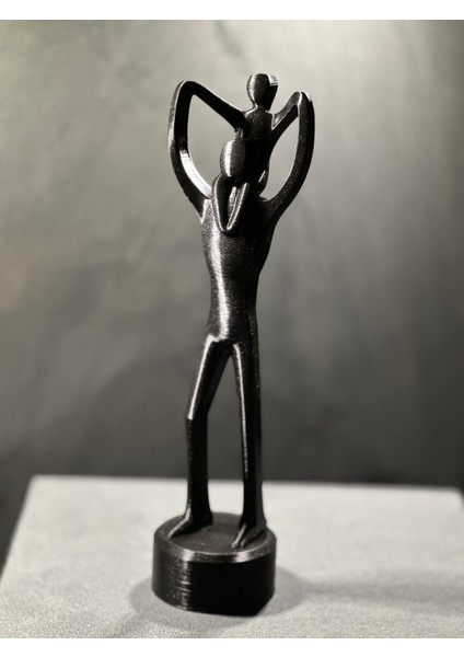Baba Oğul Biblo Babalar Günü Hediyesi 3D Baskı - 20 cm