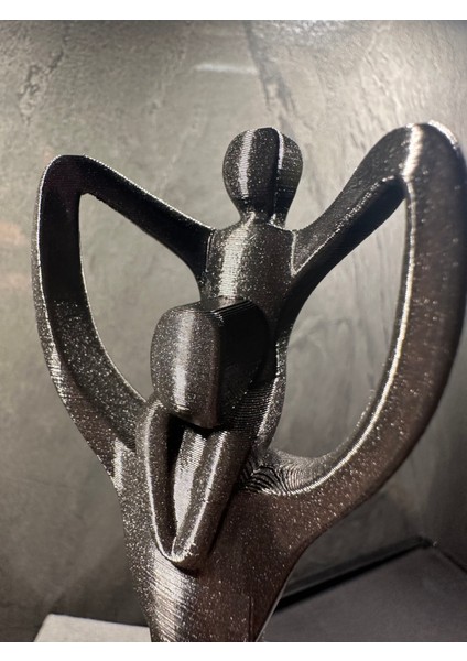 Baba Oğul Biblo Babalar Günü Hediyesi 3D Baskı - 20 cm