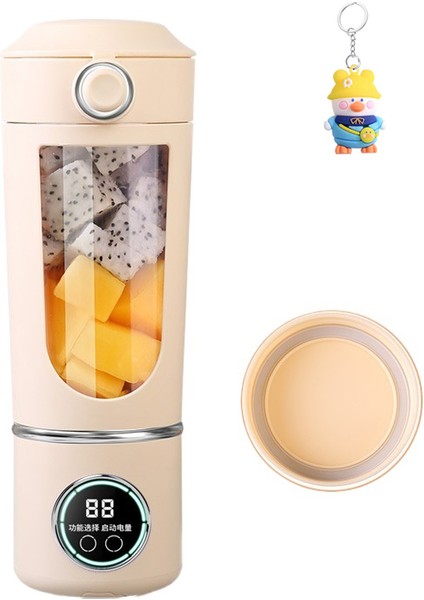 Meyve Sıkacağı Meyve Sıkacağı Bardak USB Taşınabilir Meyve Sıkacağı Açık Kompakt Eşlik Bardak (Yurt Dışından)