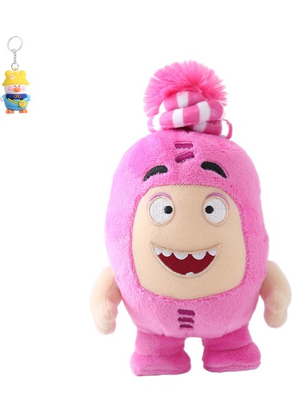 Küçük 7 Inç Odbbods Qibao Sevimli Asker Peluş Oyuncak Bebek Karikatür Bebek Makinesi (Yurt Dışından)