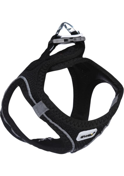 Air Mesh Siyah Göğüs Tasması L