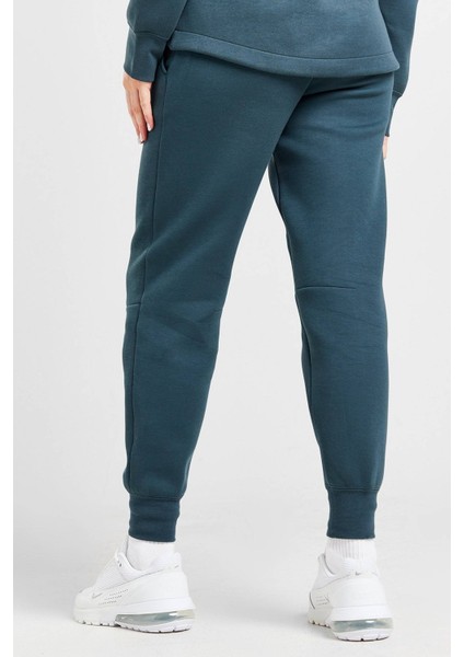 Sportswear Tech Fleece Standart Fit Mid Rise Jogger Kadın Eşofman Altı Koyu Yeşil fiyatları