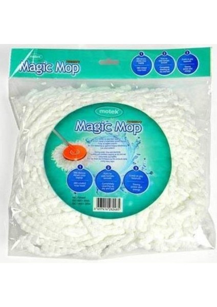 Motek Mop Yedek Sap + Püskül modelleri