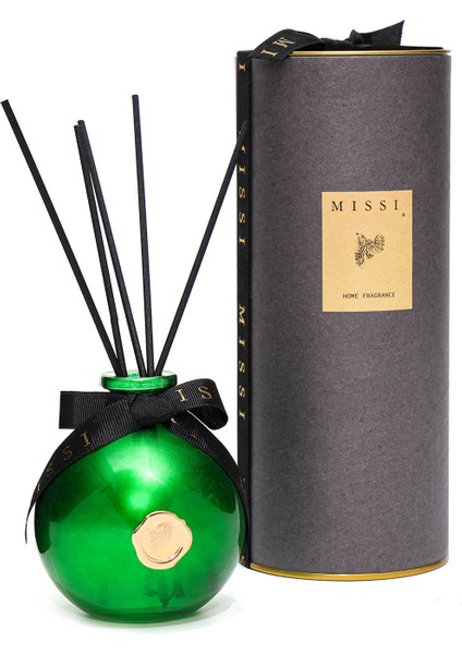 Özel Kutulu 230 ml Parlak Açık Yeşil Şişe Apple&cinnamon Oda Kokusu Hediye Seti fiyatları