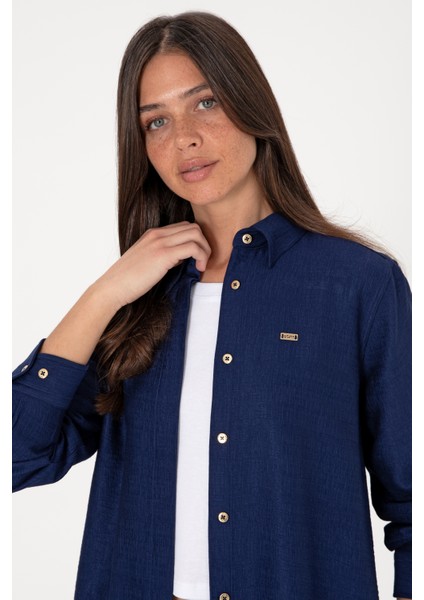 Kadın Lacivert Elbise (Dokuma) 50306411-VR033 fiyatları