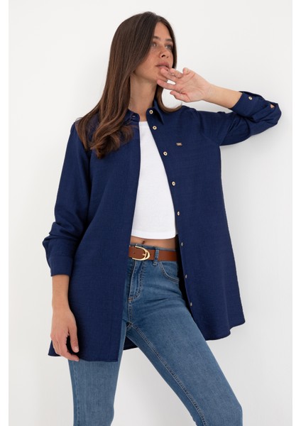 Kadın Lacivert Elbise (Dokuma) 50306411-VR033 modelleri