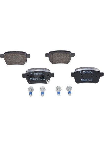 Arka Fren Balatası Opel Corsa E 14 19 Adam 14 19 15 Jant Rpo J67 Fıat Egea 16 500L 13 264MM 95517078-1605285-77367914-77366595