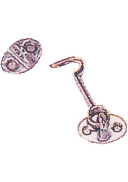 Kabin Kiliti-Krom Kaplı Bakır-Uz.:5cm