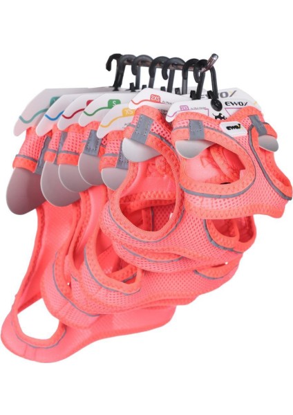 Air Mesh Pembe Göğüs Tasması 3xs