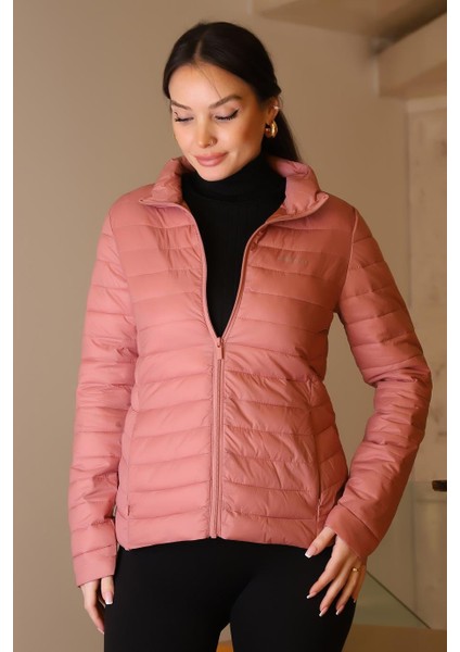 Lumberjack Fermuarlı Pembe Kadın Mont Padded 1SN28-2K5 fiyatları