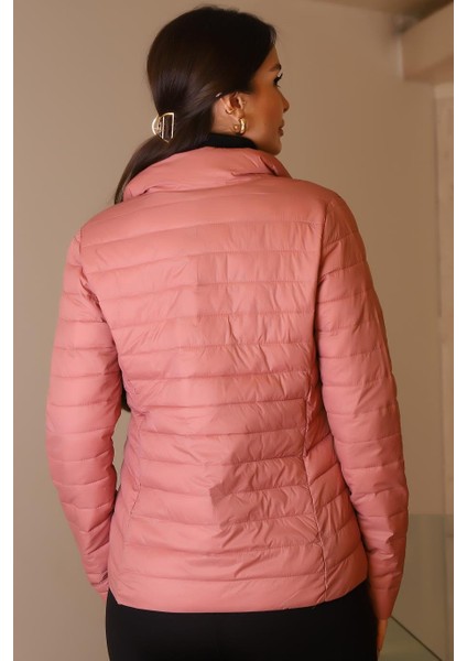 Lumberjack Fermuarlı Pembe Kadın Mont Padded 1SN28-2K5 indirimleri