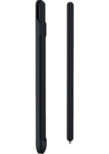 Samsung Galaxy Z Fold6 5g/z Fold5 5g/z Fold4 5g/z Fold3 5g Elektromanyetik Kalem Stylus Kalem Yuvası Ile-Siyah (Yurt Dışından)