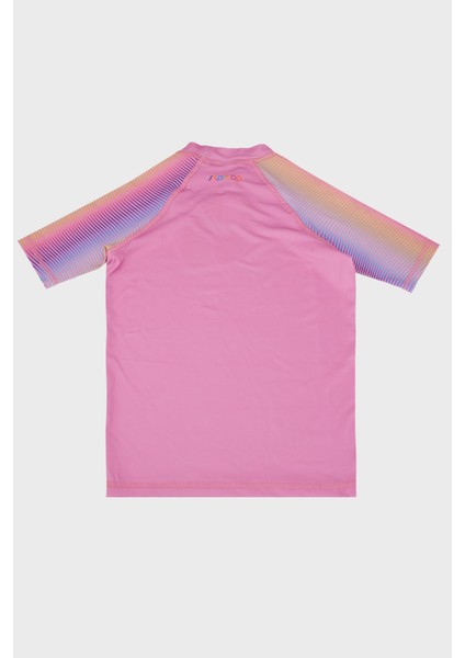 Gaby Baskılı Uv Korumalı Kısa Kollu Mayo T Shirt Kız Çocuk T Shirt ST2512120000 fiyatları