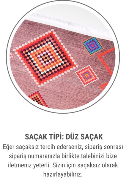 Nomad Line Dijital Baskılı Şönil Halı – Etnik Desenli, Kaymaz Tabanlı, Yıkanabilir & Modern Tasarım – 60 x 200 cm