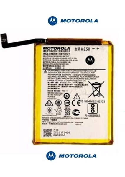 Motorola Moto E4 Plus XT1770 Pil Batarya HE50 Senalstore