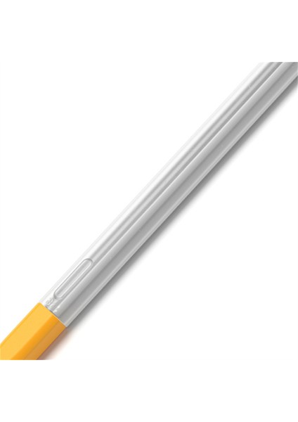Samsung Galaxy Tab S6 Lite Stylus Kalem Silikon Kılıf Düşmeye Karşı Dayanıklı Kir Önleyici Kapak-Sarı (Yurt Dışından)