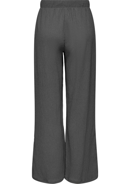 Onlagnes Regular Fit Yüksek Bel Geniş Paça Pantolon Bayan Pantolon 15346910