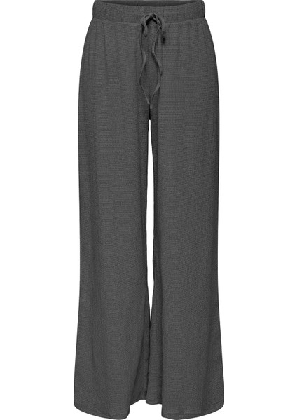 Onlagnes Regular Fit Yüksek Bel Geniş Paça Pantolon Bayan Pantolon 15346910