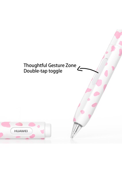 Huawei M-Pencil 1. Nesil Silikon Kılıf Inek Desenli Kalem Koruyucu Kılıf-Mor (Yurt Dışından) fırsatları