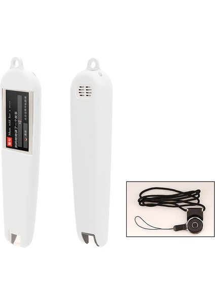 Newmine N3 Sözlük Kalemi Için Silikon Kılıf Kılıfı, Askı Askılı Tam Koruma Kılıfı-Beyaz (Yurt Dışından)