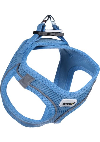Air Mesh Mavi Göğüs Tasması Xs