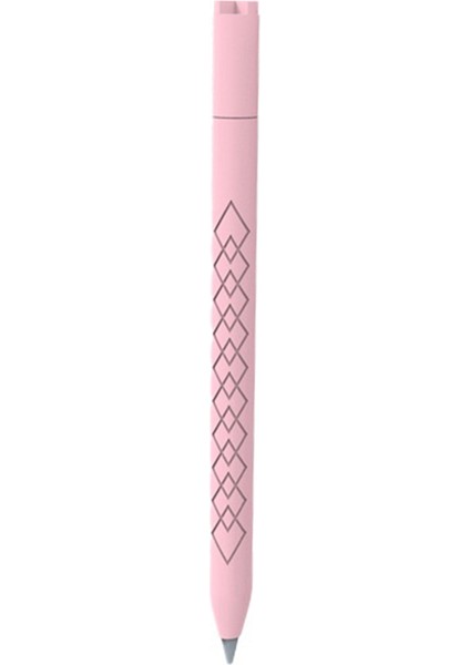 Apple Pencil 3 (Usb-C) Için Çizilmez Silikon Kılıf Elmas Doku Stylus Kalem Koruyucu Kılıf-Pembe (Yurt Dışından)
