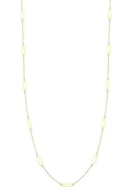 14 Ayar Ataç Tasarım Altın Kolye