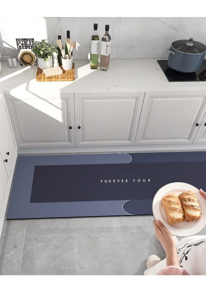 Banyo Paspası Kaymaz Tabanlı Su Emici Yapı Kare 40*120