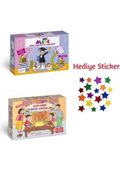 Bahçe 3.sınıf Sihirli Anahtar ve Mete Matik - Kitap Kurdu Eymen'in Maceraları 10'lu Hikaye Seti