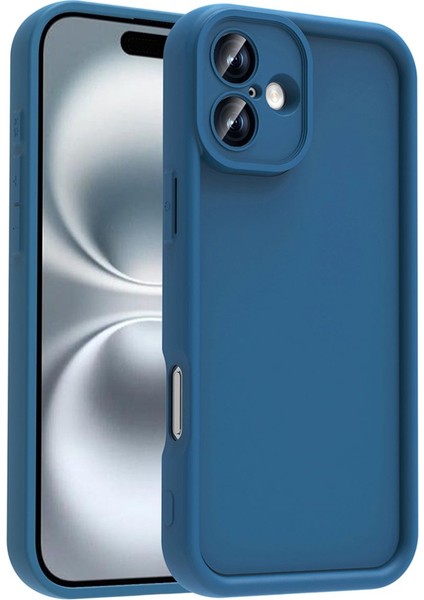 apple iPhone 16 Plus Uyumlu Kamera Korumalı Parlak Stil Tasarım Kapak