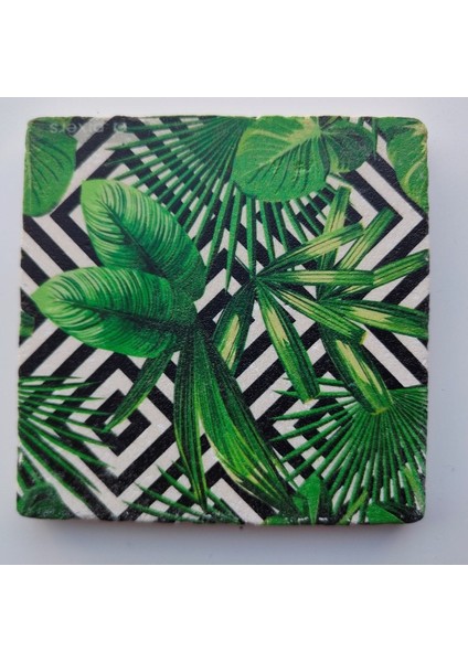 Dekoratif Figürlü Doğal Taş Banyo Gider Kapağı Süsü Tekli 10X10 cm