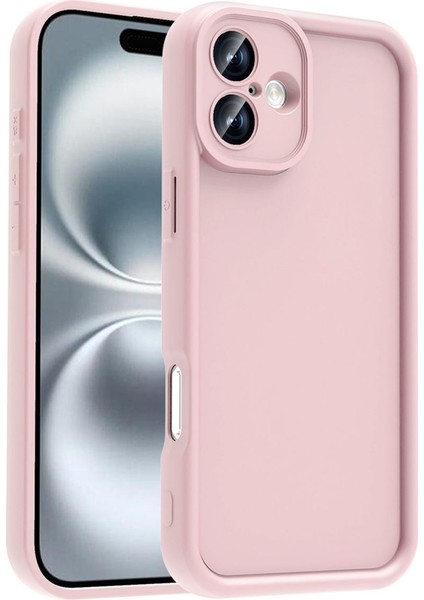 apple iPhone 16 Plus Uyumlu Kamera Korumalı Parlak Stil Tasarım Kapak