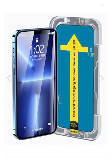 iPhone 14 Pro Uyumlu Otomatik Hizlama Ekran Koruyucu Cam
