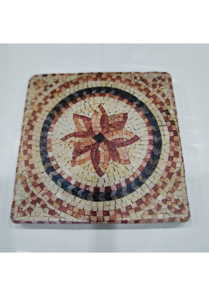 Dekoratif Figürlü Doğal Taş Banyo Gider Kapağı Süsü Tekli 10X10 cm