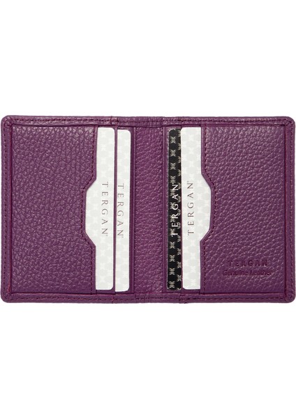 Mor Hakiki Deri Unisex Kredi Kartlık - S1KK00001666-C48 fiyatları