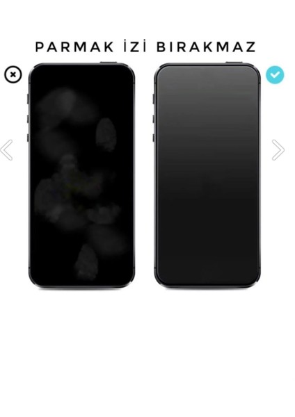iPhone 11 Pro Max Uyumlu Anti Fingerprint Ekran Koruyucu Cam